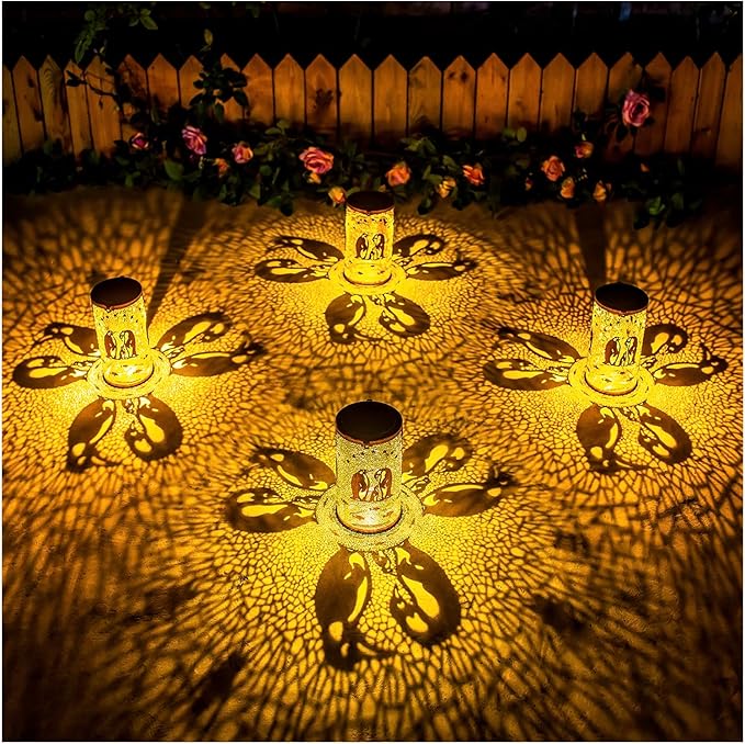 Penguin Solar Lanterns Outdoor Waterproof Hanging Solar Lights Penguin Gifts for Women Men Metal Decorative LED Penguin Lanterns for Garden Decor,Yard,Patio,Lawn,Tabletop,Pathway,Landscape - Bloomnest