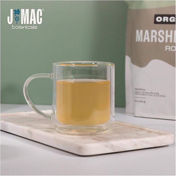 J Mac Botanicals Organic Marshmallow Root Herb Tea - Bloomnest