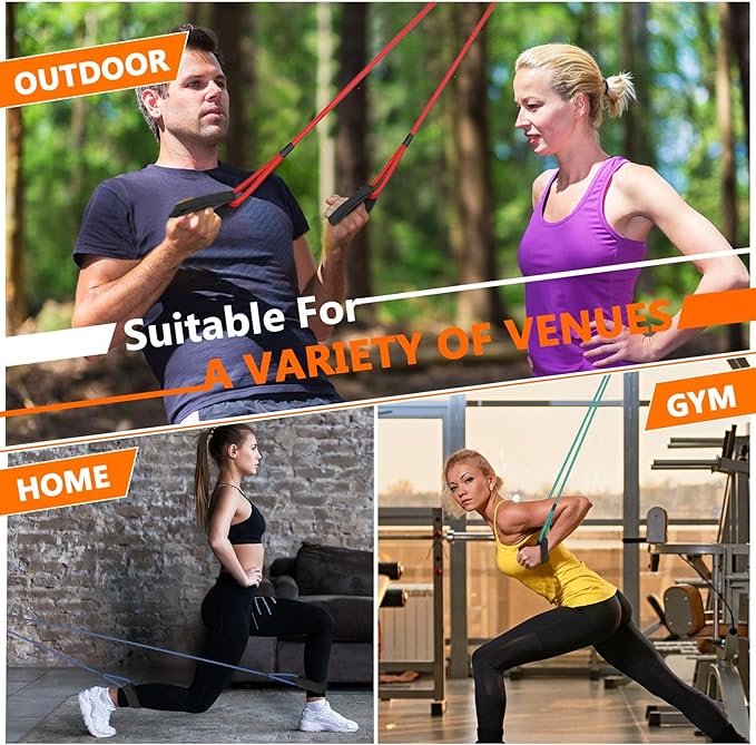 Skylety 4 Pieces Baseball Resistance Bands Youth & Adult Arm Strength Training Baseball Bands for Softball Trainer Pitcher Training, 4 Levels(20, 30, 40, 50 Lbs, Black, Blue, Red, Green) - Bloomnest