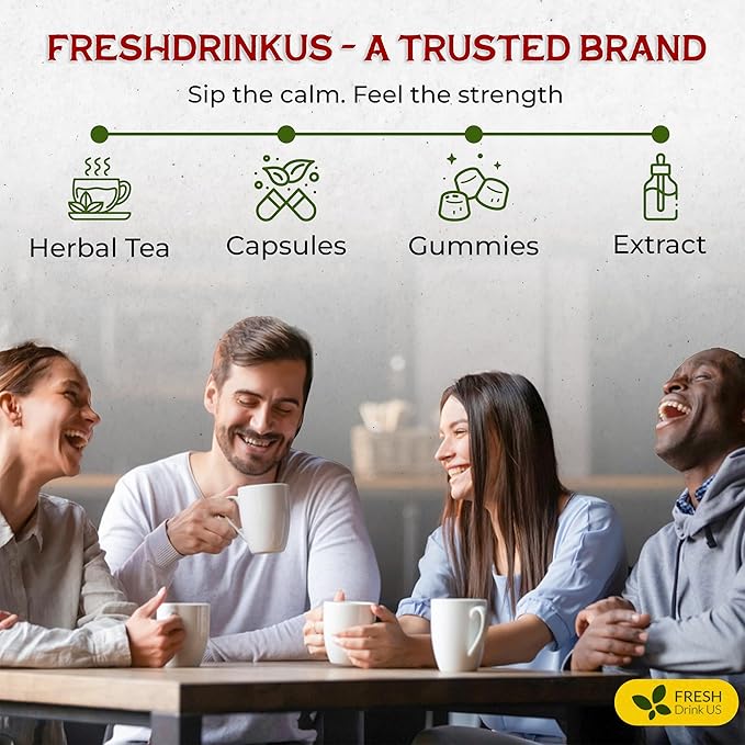 FreshDrinkUS, Yerba Mate Tea Bags | 120 Tea Bags | Traditional South American Herbal Tea – Smooth & Refreshing Flavor – Premium Quality, Sustainably Sourced. Vegan. - Bloomnest