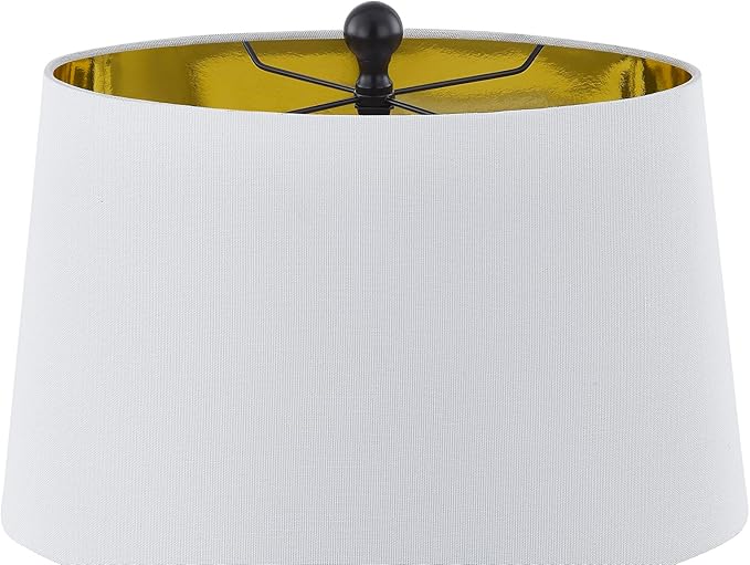 Crestview Collection Bird Table Lamp, 24" Matte Black Swan Resin Table Lamp with Linen Shade, Modern Animal Lamp for Nightstand,End Table or Entryway, Art Home Decor for Bedroom,Living Room or Hallway - Bloomnest