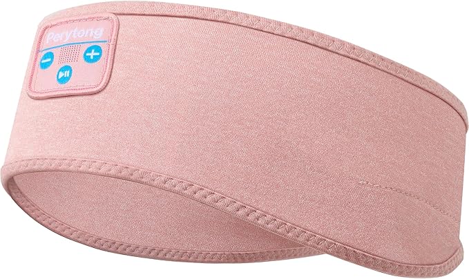 Sleep Headband - Bluetooth Sleeping Headphones for Side Sleepers, Wireless Eye Mask Tech Gadgets Gifts for Women & Men - Bloomnest