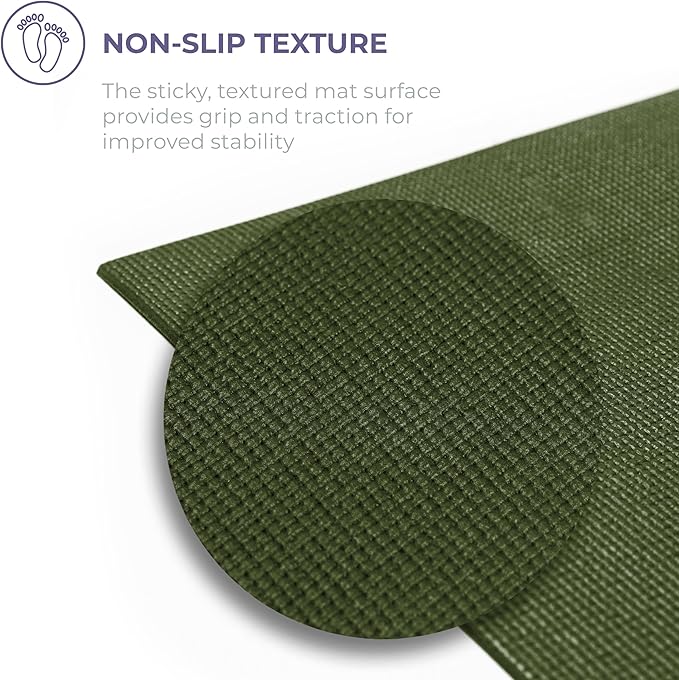 Sunshine Yoga Voyage Yoga Mat, 10 Pack, 72" x 24" Professional Studio and Gym Bulk Yoga Mats, 5mm Thick, Durable, Anti-Tear, Non Slip Fitness and Exercise Mats - Bloomnest