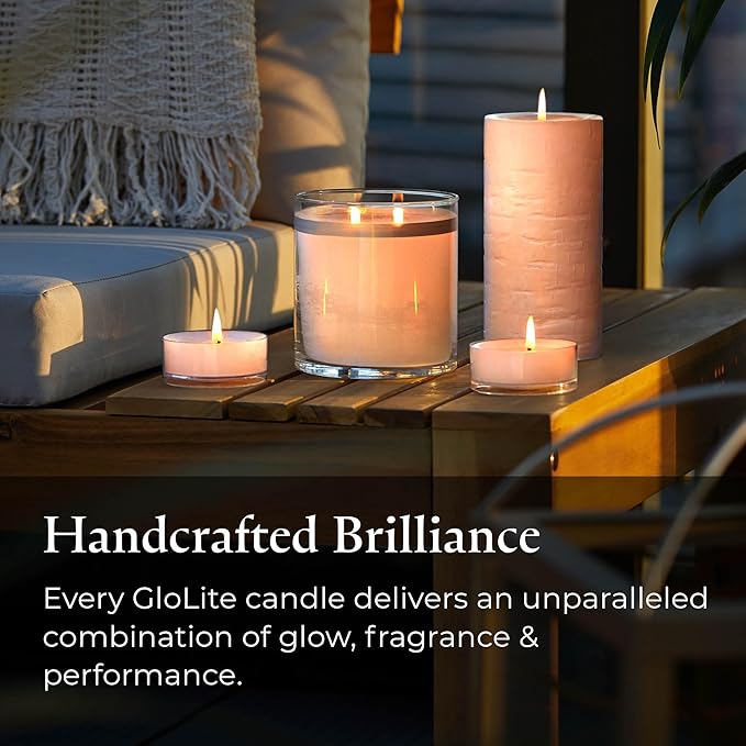 PartyLite GloLite Mulberry Scented, Notes of Mulberries, Raspberries, Woodland Strawberries, Vanilla & Musk, 2-Wick Jar Candle, 60 Hour Burn Time, World's Brightest Candle™ - Bloomnest