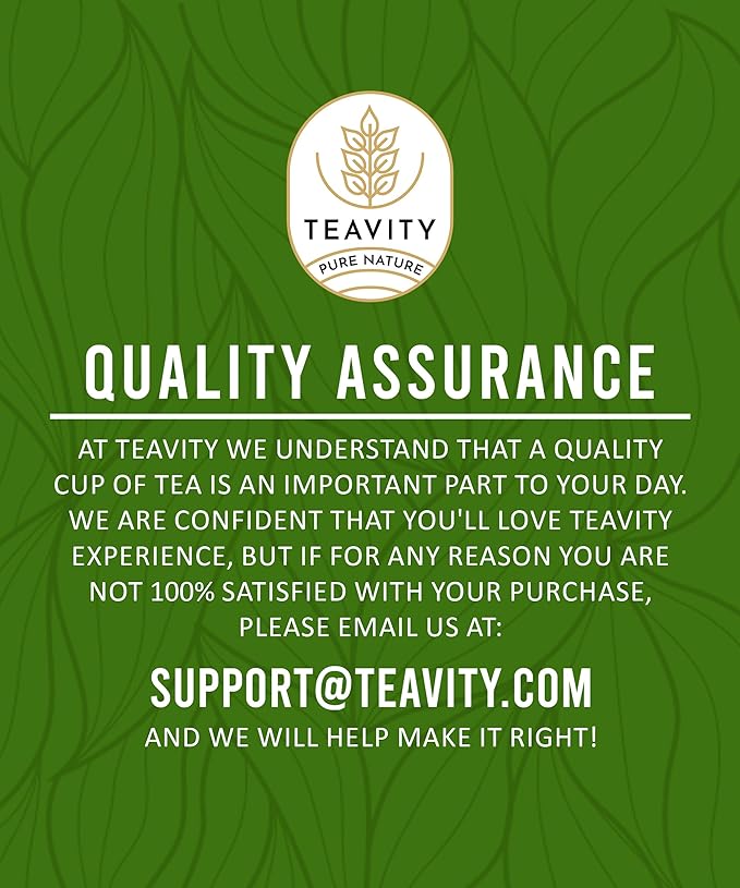 Organic Moringa Green Tea with Peppermint Tea Pods for Keurig - Naturally Caffeinated by Teavity (12 Tea Pods) - Bloomnest