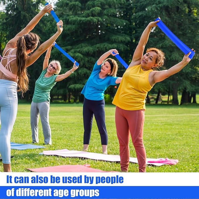 Deekin 20 Pcs Resistance Bands Resistance Loop Exercise Bands Exercise Equipment Elastic Drap Ring for Women and Men Home Fitness, Gym, Yoga - Bloomnest