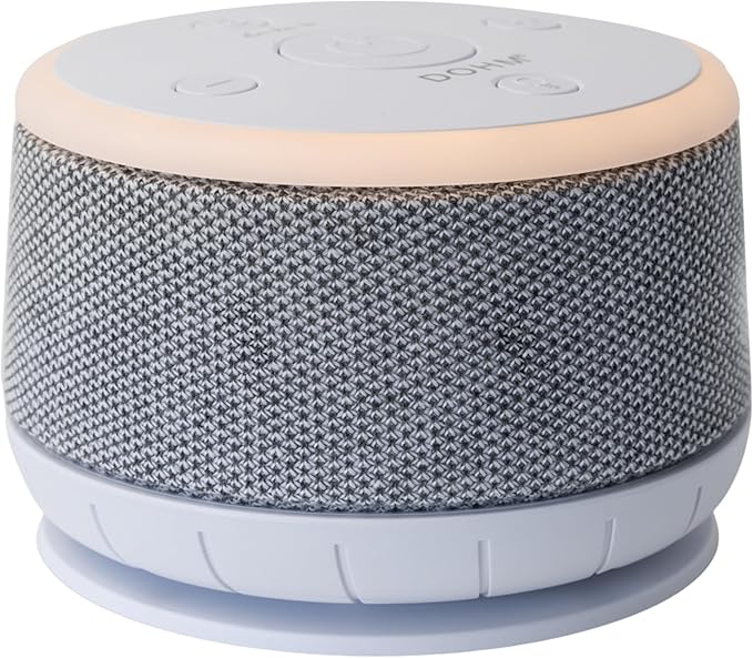 Yogasleep Dohm Nova White Noise Sound Machine, Better Sleep for Babies & Adults. Includes Night Light, 10 Fan Speeds & Calming Pink Noise for Louder Noise Masking. Noise Canceling for Office Privacy. - Bloomnest