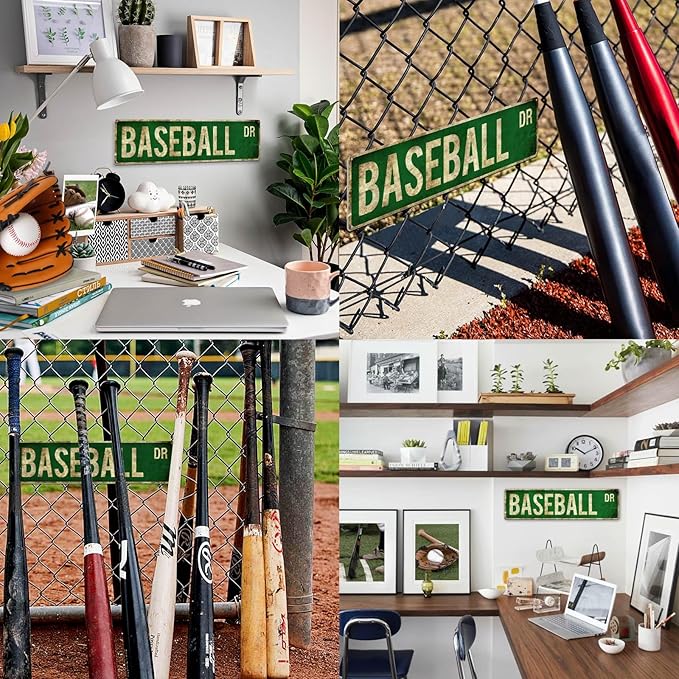 Rasonus Baseball Gifts for Boys 8-12 Accessories Room Decor Cool Stuff Sports Bedroom Posters Baseball Gear Wall Art Teen Boys Birthday Christmas Party Decorations - Bloomnest