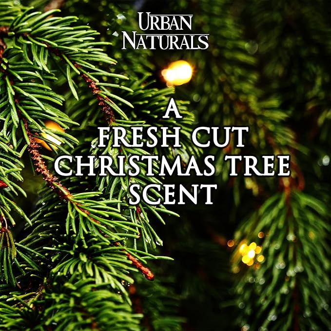 Urban Naturals Pine Forest Reed Diffuser Set - White Pine Needles, Eucalyptus and Sandalwood - Christmas Tree Scent - Holiday Decor with Real Pine Branches - Bloomnest