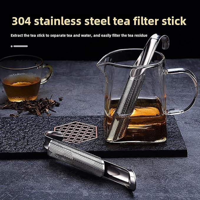 New Gadgets 2024 Stainless Steel Tea DiffusersInfuser With Hanging Hook Tea Strainers For Loose Tea Infuser Coffee Tea Strainer (6 Pcs) - Bloomnest