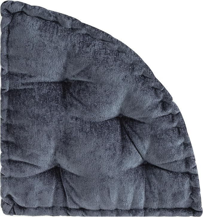 Fan-Shaped Floor Cushion Fan Floor Pillow, Meditation Cushion for Sitting or Yoga, Pizza Cushions Thick Outdoor Seating for Kids for Adults 20"*20" - Bloomnest