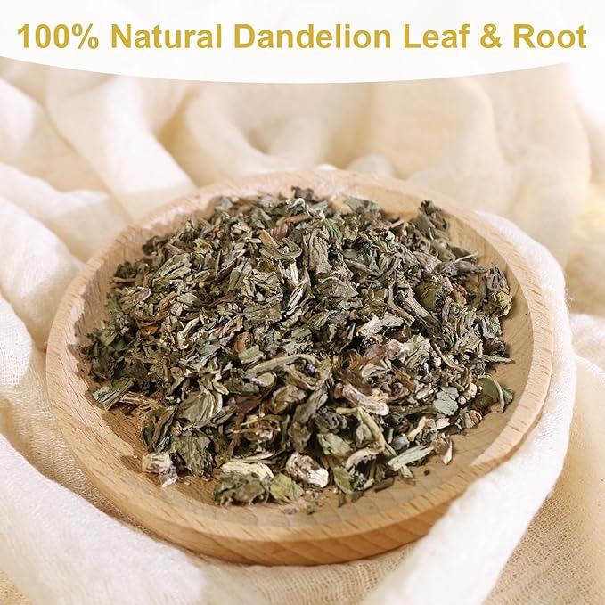 TEARELAE - Dandelion Leaf & Root Tea - 60 Counts Premium Dandelion Leaf and Root Tea Bags - Support Kidney, Aid in Digestion - Non-GMO - Caffeine-Free - Bloomnest
