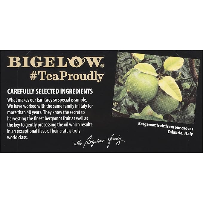 Bigelow Tea Earl Grey - 20 Tea Bags - Bloomnest