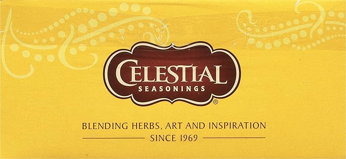 Celestial Seasonings Lemon Zinger Herbal Tea, Caffeine Free, 20 Tea Bags Box (Pack of 2) - Bloomnest