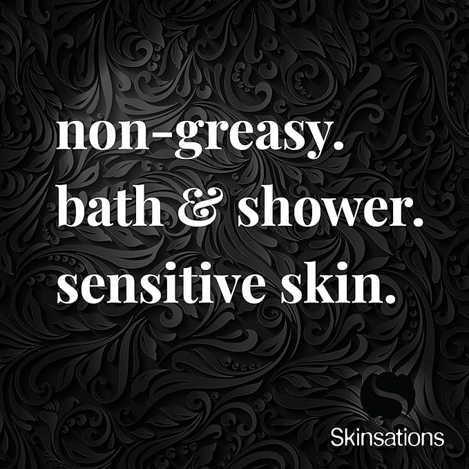 Skinsations - Scented Body Oil - Cashmere Soul - 100% Fractionated COCONUT Oil - Fragrance Oil for Skin, After Shower Body Oil for Women and Men, Body Moisturizer, Bath Oil, Hydrating Massage Oil