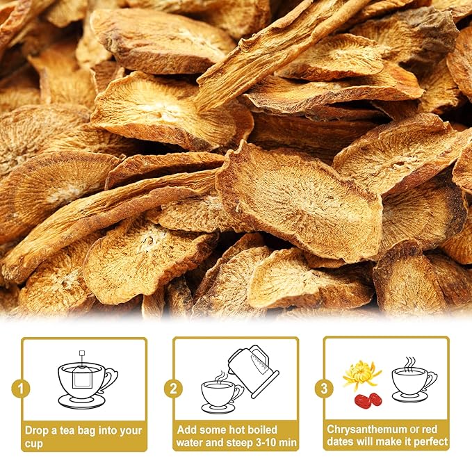 TEARELAE - Burdock Root Tea - 2.5g x 50 Count Burdock Root Tea Bags - Premium Natural Burdock Root - Premium Arctium Lappa Herbal Tea - Caffeine-Free, Non-GMO - Bloomnest