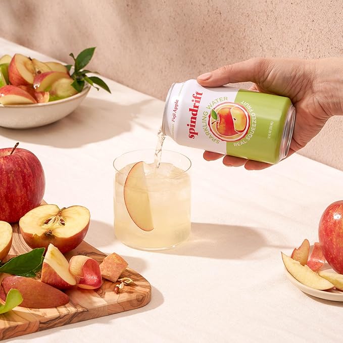 Spindrift Fuji Apple Can 12 Ounce (Pack of 24) - Bloomnest