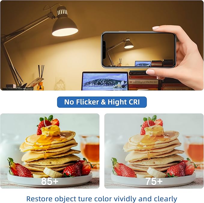2.5 Inch E17 Intermediate Base LED Filament Bulb 360 Lumens, 2700K Soft White Dimmable Appliance Bulb AC 120V, UL Certified T8 Microwave Light Bulbs Under Hood for Refrigerator Stove 6Pack - Bloomnest