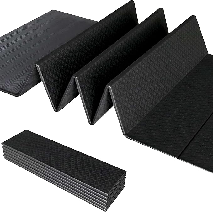 Foldable Yoga Exercise Mat – Lightweight, Anti-Slip, and Easy to Store for Yoga, Pilates, Home Workouts, and Floor Exercises - Bloomnest