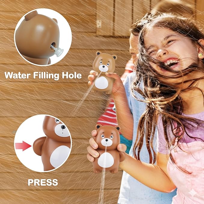 SHUCHING 14 Pcs Brown Lion Bath Bombs with Surprise Inside, Natural and Organic Bubble Bath Fizzy Balls for Kids, Birthday Christmas Gifts Set for Boys Girls - Bloomnest