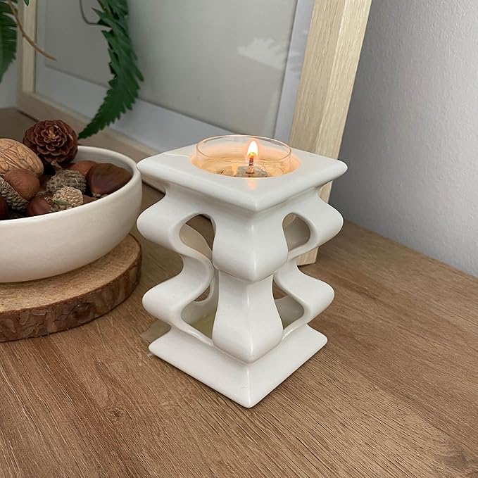 PartyLite Tea Lights Candles, Marshmallow and Vanilla with Caramel Scent, Gift Set of 12, Aromatherapy with up to 4 to 6 Hours Burn Time, Ideal for Home Decor, Holiday Gifting & Celebration - Bloomnest