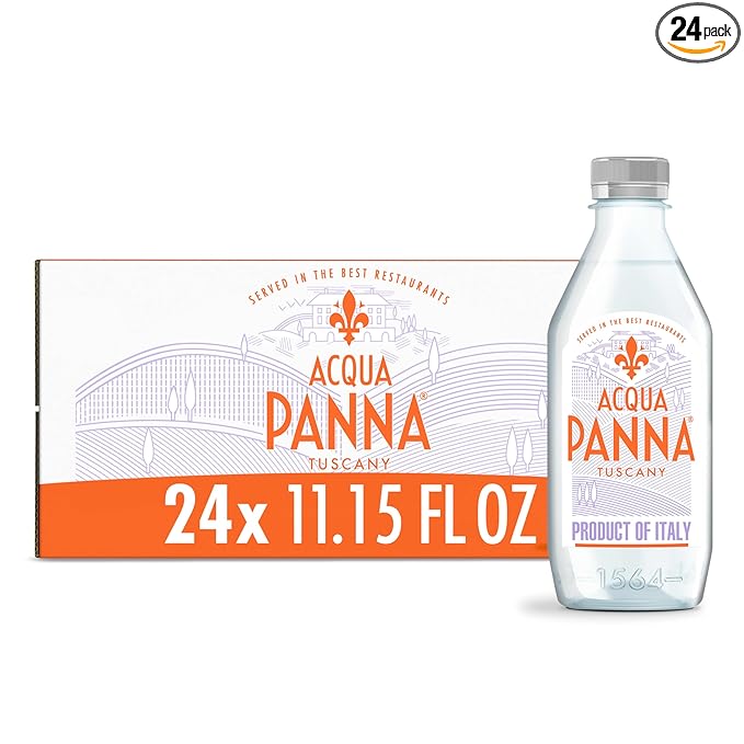 Acqua Panna Natural Spring Water, 11.15 FL OZ Plastic Water Bottles (24 Count) - Bloomnest