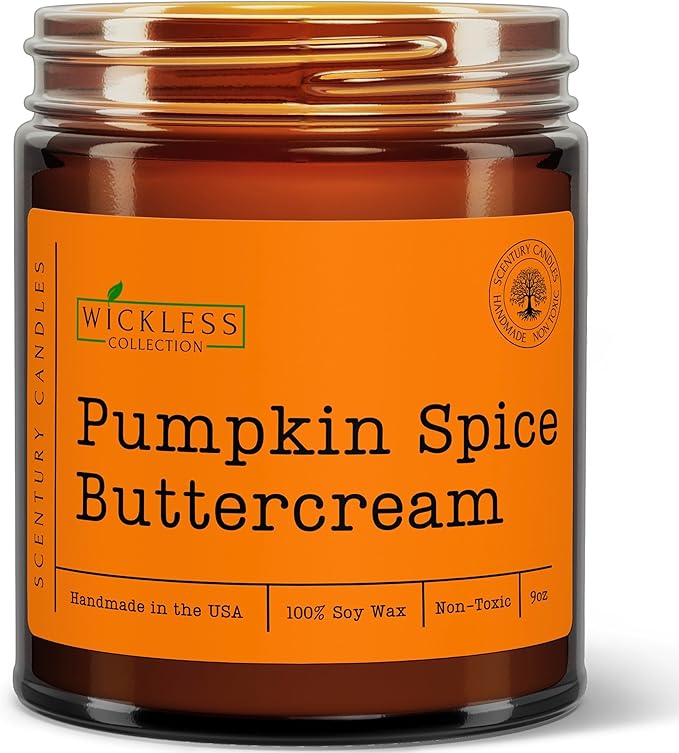 Wickless Candles for Candle Warmer Lamp, Many Scents to Choose, 100% Non-Toxic Soy Wax, Scented Candle Melts for Warming Plate, Handmade in The USA (Pumpkin Spice Buttercream) - Bloomnest