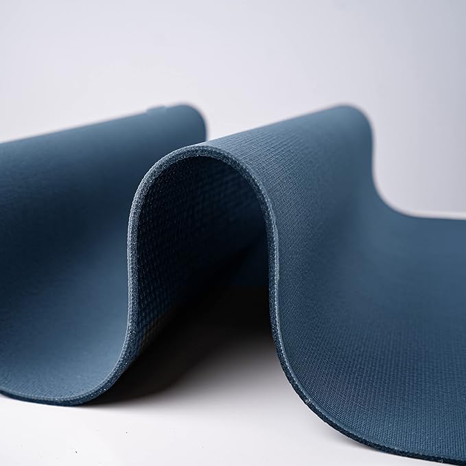 Vista Wide 6mm Yoga Mat by Mount Adams - The New Standard in Professional Yoga Mats - Dense, Slip Resistant Exercise Mat - Wholesale Studio Brand Now Available to the Public, 72" x 26" - Bloomnest