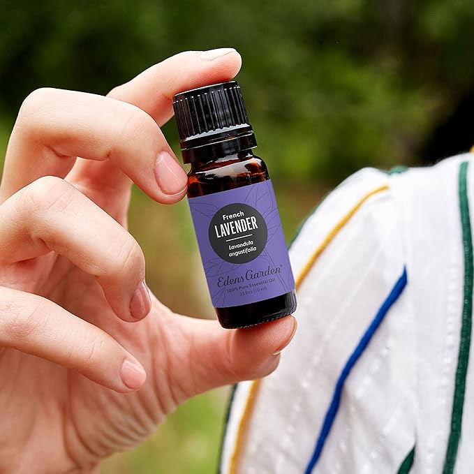 Edens Garden Lavender- French Essential Oil- 100% Pure Premium Grade, Undiluted, Natural, Therapeutic, Aromatherapy, The Best for Diffuser, Face, Laundry, Kid Safe 10 ml (.33 fl oz) EdensGarden