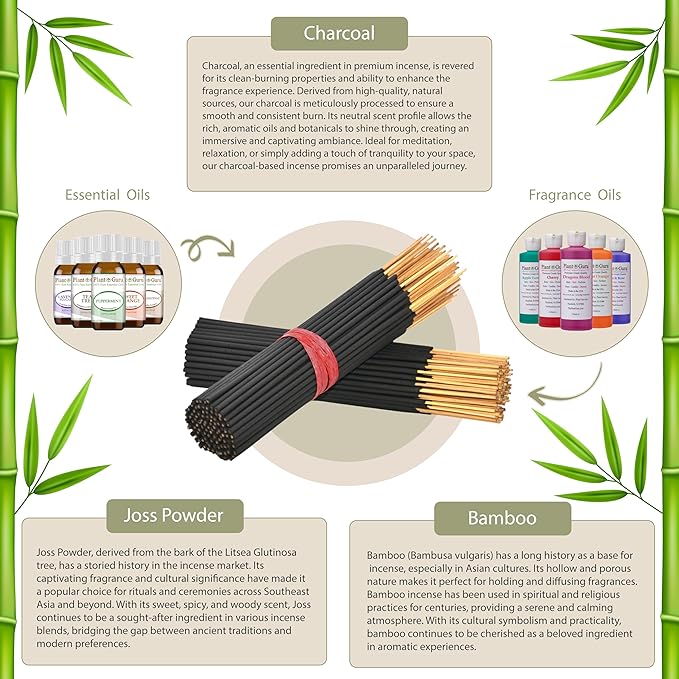 Palo Santo Exotic Incense Sticks 7 Inch - Bulk 1 Bundle 85 to 100 Sticks - Natural 7" Long Lasting Aroma That Burns for 30 to 45 Minutes. PlantGuru
