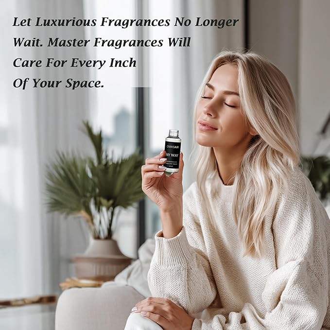 Luxury Hotel Scent White tea Oil Diffuser Refill Kit | Long Lasting Essential Oil for Large Room,HVAC & Car Waterless Fragrance Diffusers| Nanotech Formula| Spa Calming Aromatherapy Oil(20ml/0.7FL oz) - Bloomnest