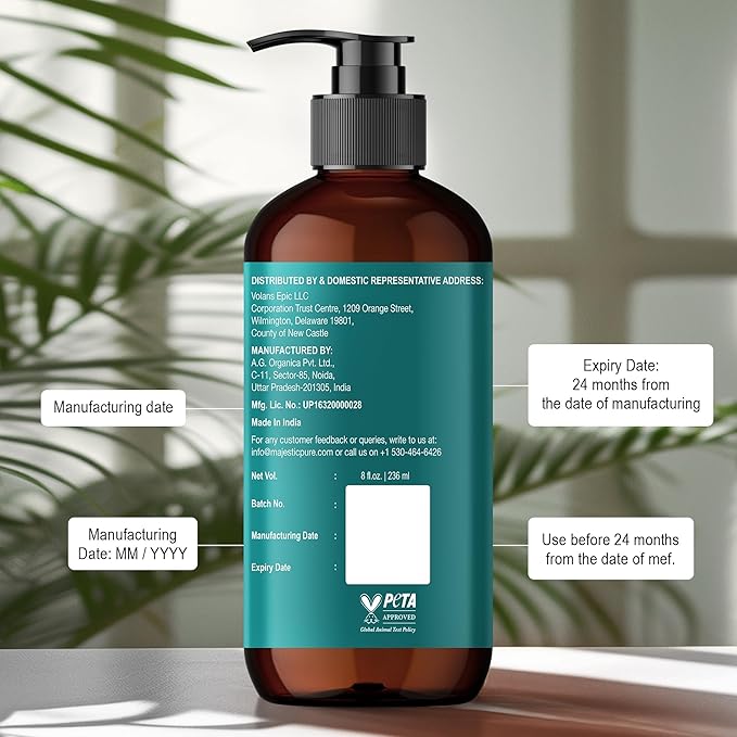 MAJESTIC PURE Vitamin E 70k Blend Massage Oil for Massage Therapy - Refreshing, and Relaxing - Natural Oils with Sweet Almond, Jojoba, Argan & Avocado - for All Skin Types - Men and Women - 8 fl oz - Bloomnest