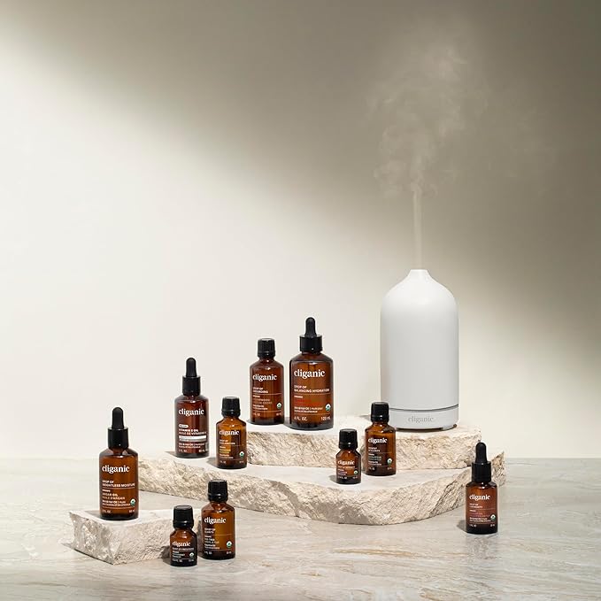 Cliganic Organic Lavender Essential Oil - 100% Pure Natural Undiluted, for Aromatherapy Diffuser | Non-GMO Verified (Packaging May Vary) Cliganic