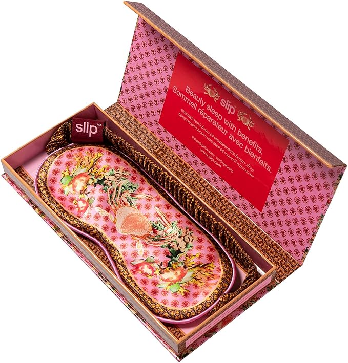 slip Pure Silk Sleep Mask - 100% Pure 22 Momme Mulberry Silk Eye Mask - Comfortable Sleeping Mask with Elastic Band, Zodiac Collection: Cancer - Bloomnest