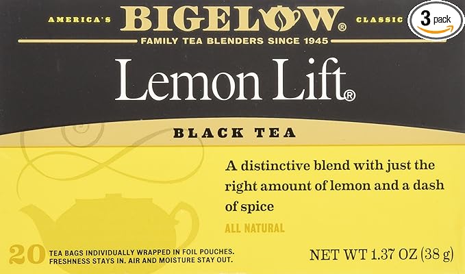 BIGELOW Lemon Lift Tea (Pack Of 3) - Bloomnest