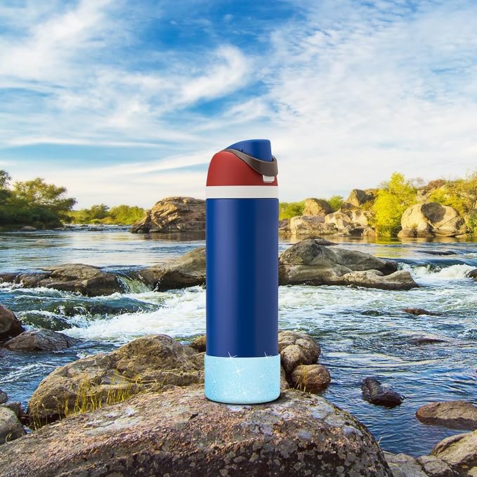 Silicone Boot for Owala Water Bottle 24 oz 32 oz 40 oz, Anti-Slip Protective Sleeve for FreeSip/Twist/Flip Stainless Steel Water Bottles Accessories BEONSKY