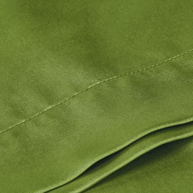BEDELITE Satin Body Pillow Cover, Super Soft and Cooling Body Pillow Pillowcase for Hair and Skin, Breathable Silky Full Long Pillowcase Cover(20"x54", Cedar Green) - Bloomnest