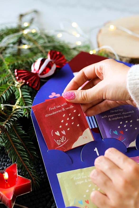 Tea Advent Calendar 2025 Nutcracker by Acorus- 6 Christmasy flavors – 24 tea bags For The Christmas Countdown - Gift Idea For Christmas - Limited Edition - Bloomnest