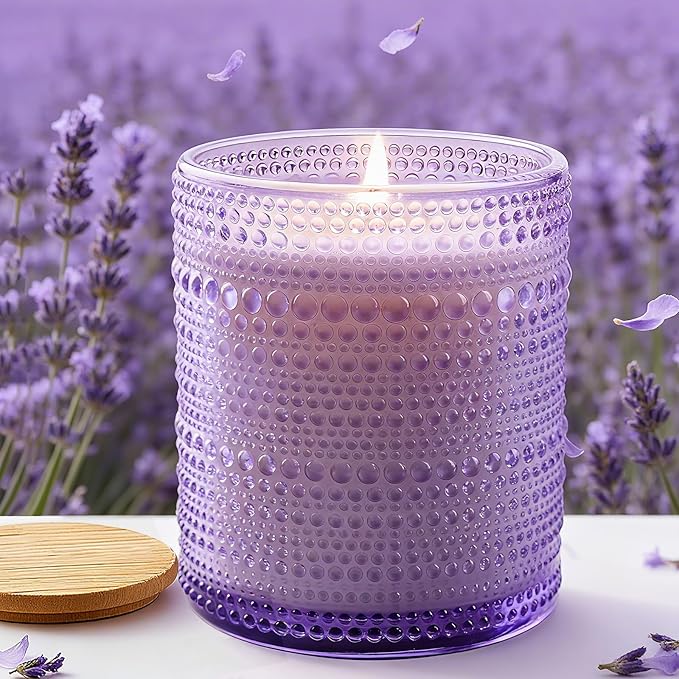Lavender Scented Candles for Women Gift, Mother's Gift 60 Hours Aromatherapy Candle, Soy Candles for Home Scented, Birthday Gifts Mothers Day Candle for Home - Bloomnest