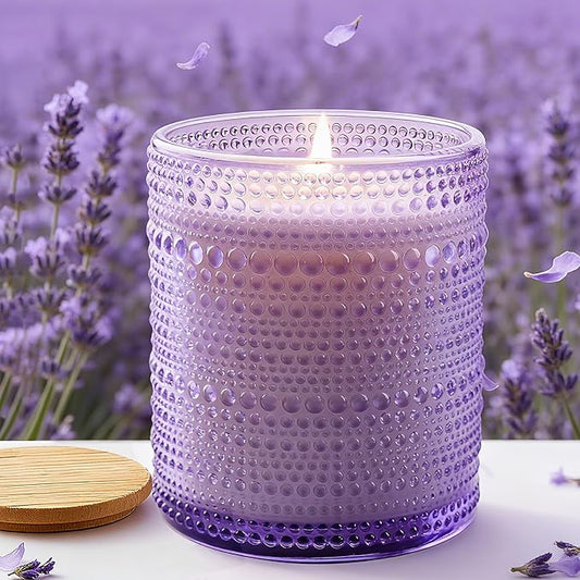 Lavender Scented Candles for Women Gift, Mother's Gift 60 Hours Aromatherapy Candle, Soy Candles for Home Scented, Birthday Gifts Mothers Day Candle for Home - Bloomnest