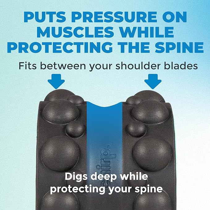 Chirp Wheel XR Knot Kneader - Firm Massage Roller, Shiatsu Thumb Massage, Muscle Release Tool for Knots &Tension Relief | High Density Foam for Physical Therapy & Relaxation, 500lbs Capacity, 6" Mint - Bloomnest