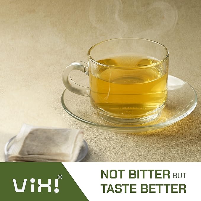 VIXI Jasmine Green Tea Bags, 150 Counts, Vietnam's Mountain Tea, Flavored, Aroma, Tagless, Sugar Free, 100% Natural from Ancient Tea Tree for Hot and Cold Brew - Bloomnest