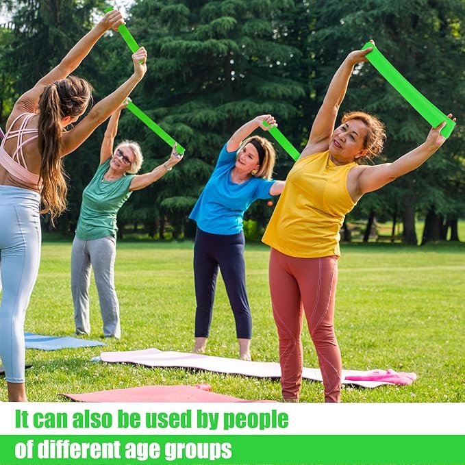 Deekin 20 Pcs Resistance Bands Resistance Loop Exercise Bands Exercise Equipment Elastic Drap Ring for Women and Men Home Fitness, Gym, Yoga - Bloomnest