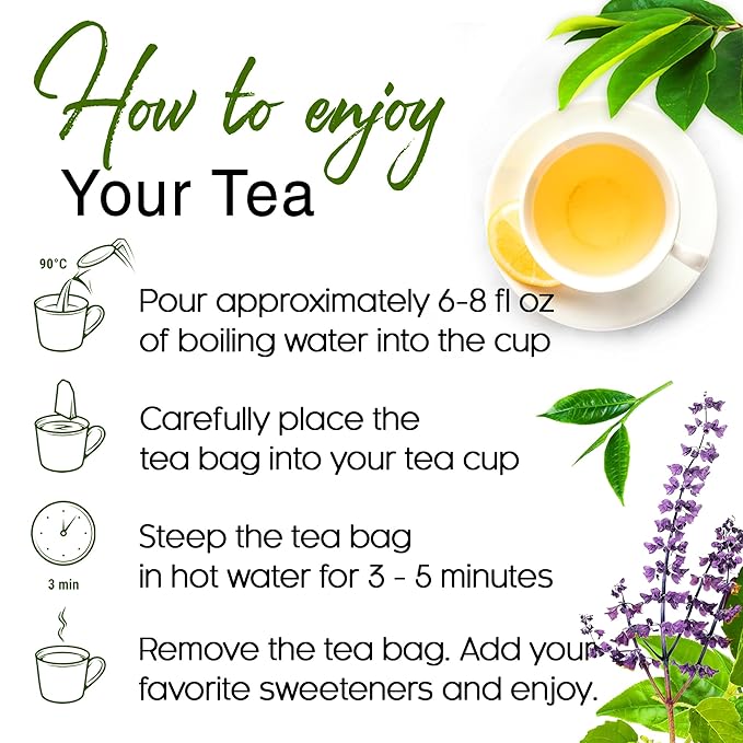 FreshDrinkUS, Premium 40 Tea Bags Soursop Green Tea, 100% Natural & Proprietary Blend from Soursop Leaves and Green Tea. Smooth Flavor. Made with Eco-Conscious Tea Bags. No Additives No Sugar, Vegan. - Bloomnest