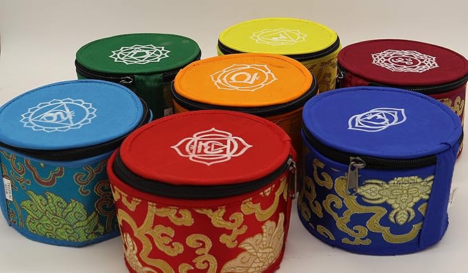 Seven Chakra Tibetan singing bowls set, choose your favorite chakra bowl, improve your chakra meditation practice (The Heart Chakra) - Bloomnest