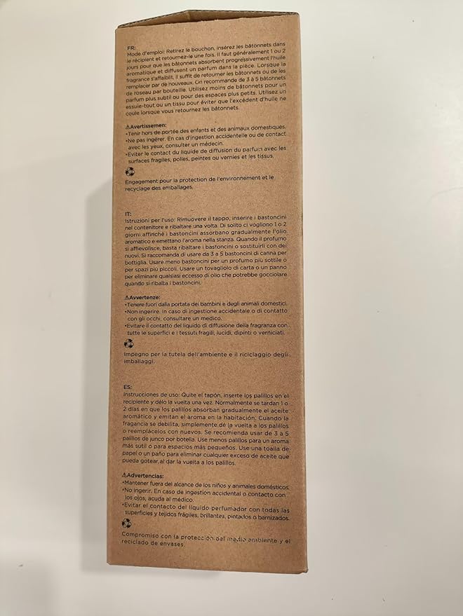 M&SENSE 10.14 oz Large Reed Diffuser Set | Lavender Glow Scent Oil Diffuser with Sticks | Hotel Collection Non-Toxic Essential Oil |for Bedroom Bathroom Living Room - Bloomnest