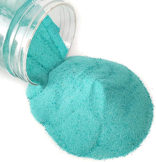HappyFiller 28 OZ Aqua Blue Sand Unity Sand with Storage Container for Wedding Ceremony,Art Crafts,Zen Garden,Home Decoration,Vase Filler,Party Decor - Bloomnest