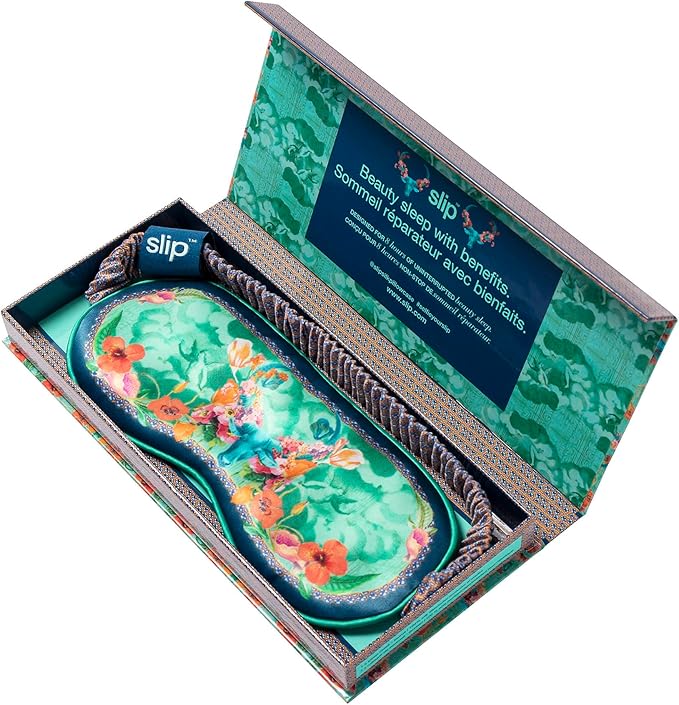 slip Pure Silk Sleep Mask - 100% Pure 22 Momme Mulberry Silk Eye Mask - Comfortable Sleeping Mask with Elastic Band + Filler and Internal Liner, Zodiac Collection: Taurus - Bloomnest
