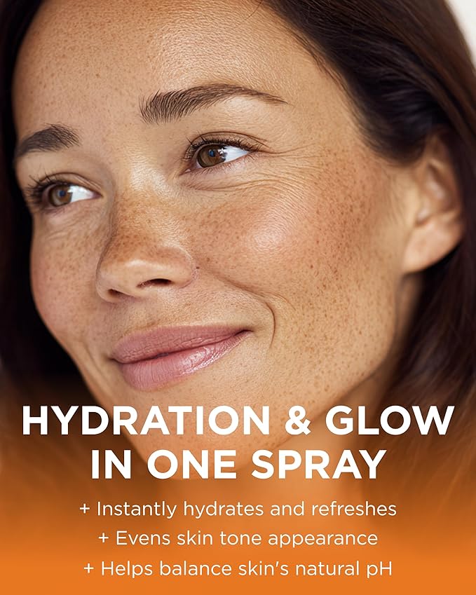 Andalou Naturals Illuminating Facial Toner Clementine + Vitamin C - Hydrating Face Mist Toner to Balance & Refresh Skin - with Fruit Stem Cell Complex Plus Aloe Vera - 6 fl oz - Bloomnest