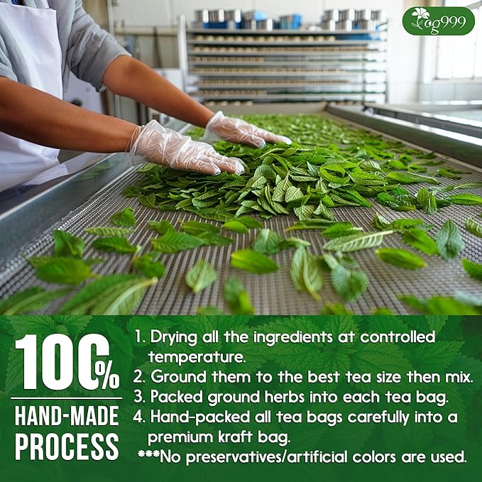 TOG999, Premium Moroccan Mint Green Tea | 30 Tea bags | Traditional Green Tea with Spearmint – Refreshing Flavor, Premium Quality Herbal Blend. Gluten-Free. Vegan - Bloomnest